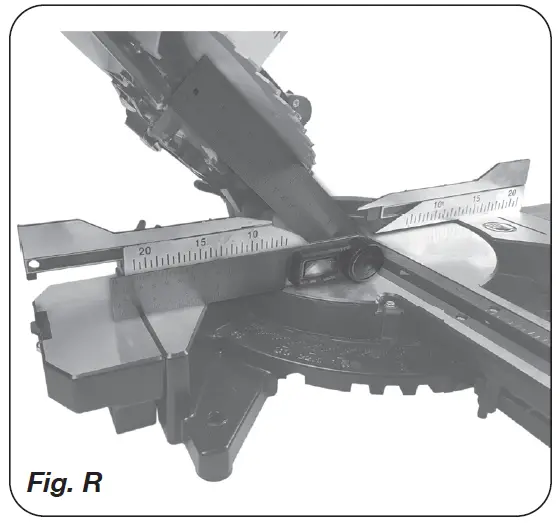 FERM MSM1040 Radial Mitre Saw fig 18