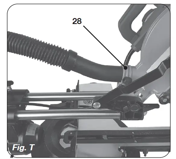 FERM MSM1040 Radial Mitre Saw fig 20