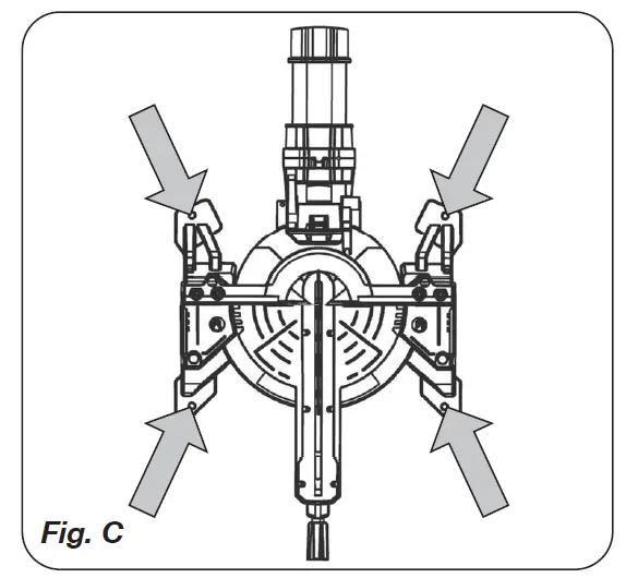 FERM MSM1040 Radial Mitre Saw fig 3