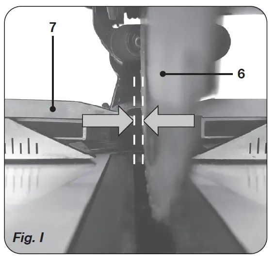 FERM MSM1040 Radial Mitre Saw fig 9