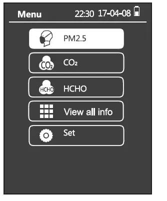 Temtop M2000 Handheld Air Quality Detector -FIG-2