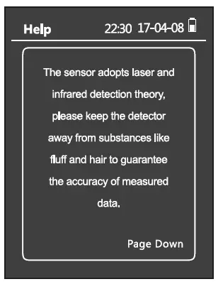 Temtop M2000 Handheld Air Quality Detector -FIG-22