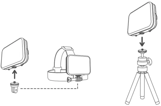 CLAYMORE CLC 401 Ultra Mini Rechargeable LED Area Light - FIG 11