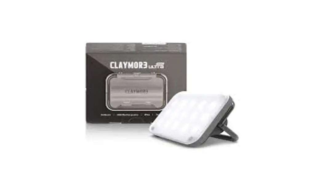 Claymore Clc-401 Ultra Mini Rechargeable Led Area Light User Manual
