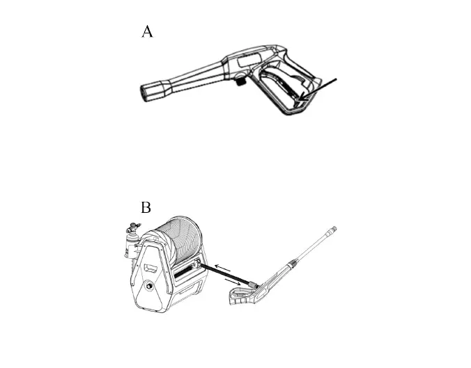Giraffe -Tools -P106-G30- PRESSURE -HOSE -REEL -Washer -10