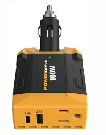 POWERDRIVE PWD100D 100 Watt Direct Plug Power Inverter PRODUCT