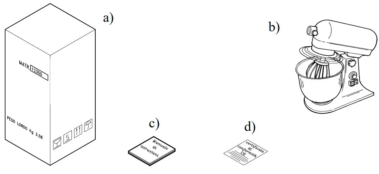 FIG 4 RECEIVING THE MIXER