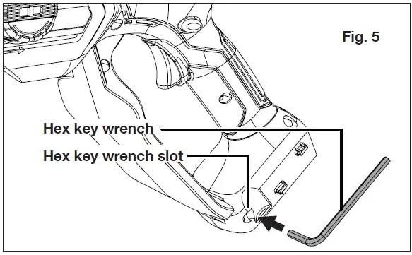 SUNJOE 24V HCS LTE CORDLESS PRUNING SAW fig 8