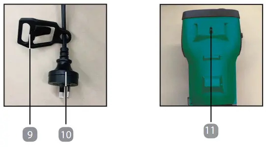 FERREX 705158 1100W Aldi Turbine Blower - figure 2