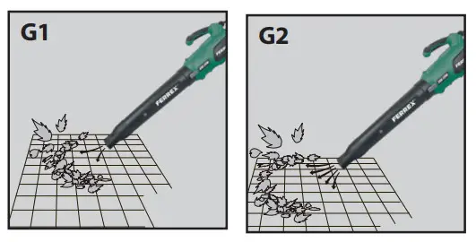 FERREX 705158 1100W Aldi Turbine Blower - figure 7