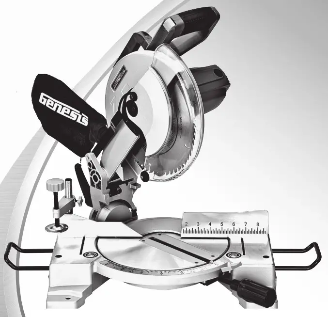 Genesis Compound Miter Saw Cover
