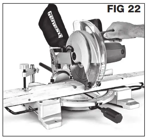 Genesis Compound Miter Saw Knowing Your Miter SAw 23