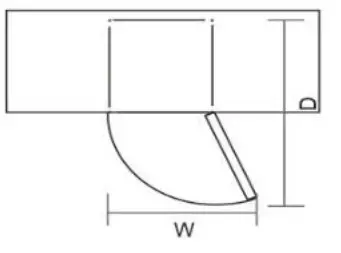 CANDY CCBF5172WHK Refrigerators Combined - Door Space
