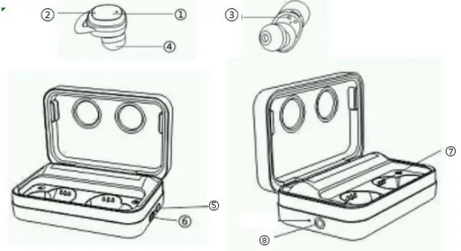 TRA NEM-002 Wireless Earbuds-feacture