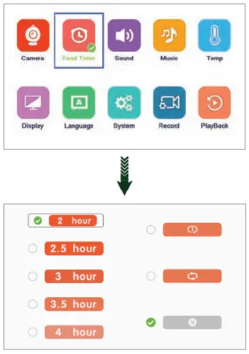 TRIS- VISION- BM5A 5 Inch 1080P Full HD Baby Monitor 12
