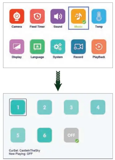 TRIS- VISION- BM5A 5 Inch 1080P Full HD Baby Monitor 15