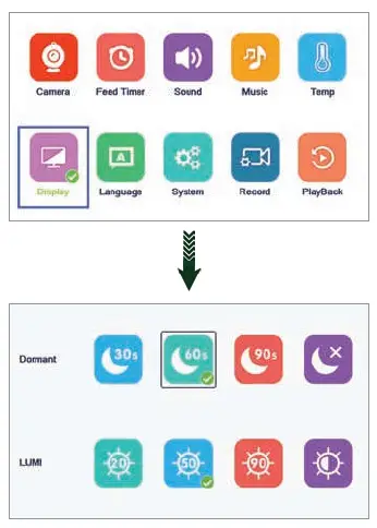 TRIS- VISION- BM5A 5 Inch 1080P Full HD Baby Monitor 17
