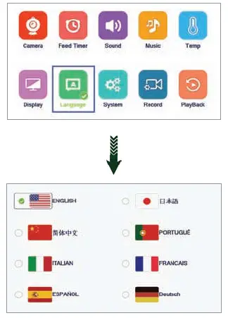 TRIS- VISION- BM5A 5 Inch 1080P Full HD Baby Monitor 18