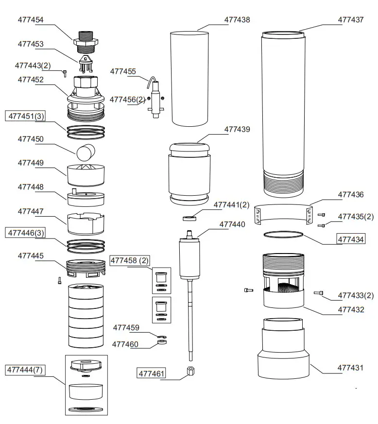 AL KO TBP 6000-7 Electric Submersible Pump - figure 3
