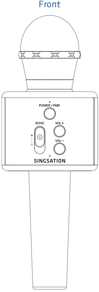 SINGSATION SPKA04 3 Watt Extension Speaker - Sing along
