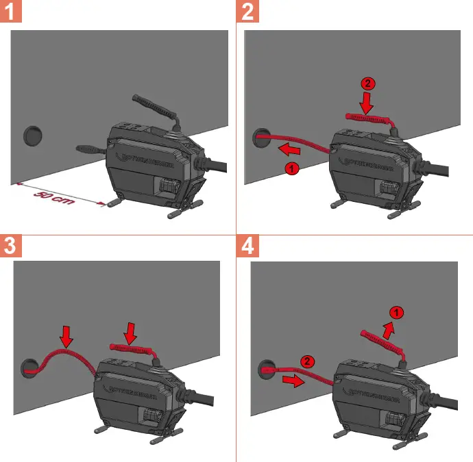 ROTHENBERGER-R600-VarioClean-Cordless-Drain-Cleaning-Machine-fig-5