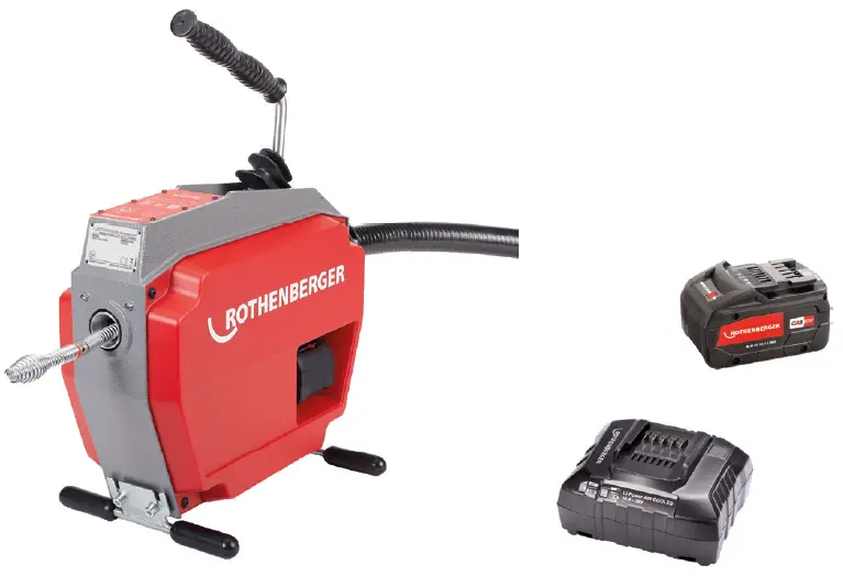 ROTHENBERGER-R600-VarioClean-Cordless-Drain-Cleaning-Machine-product