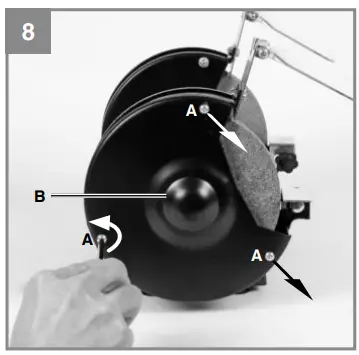 Einhell TC-BG 175 Bench Grinder 10