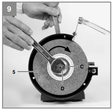 Einhell TC-BG 175 Bench Grinder 11