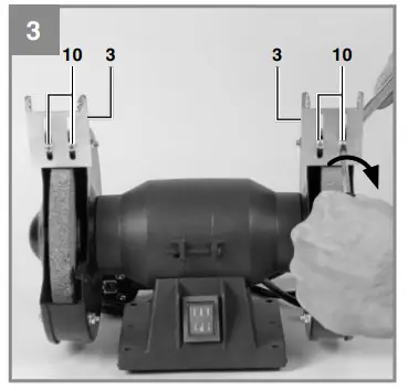 Einhell TC-BG 175 Bench Grinder 5