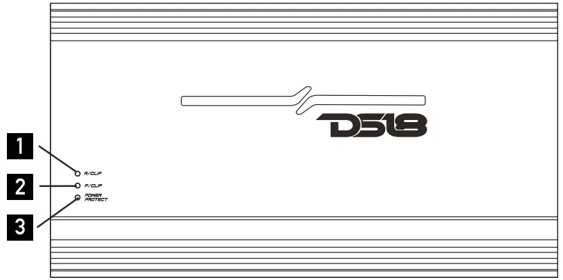 DS18 ZR500 1D 4 Channels Class Stereo Full Range Amplifier - fig5