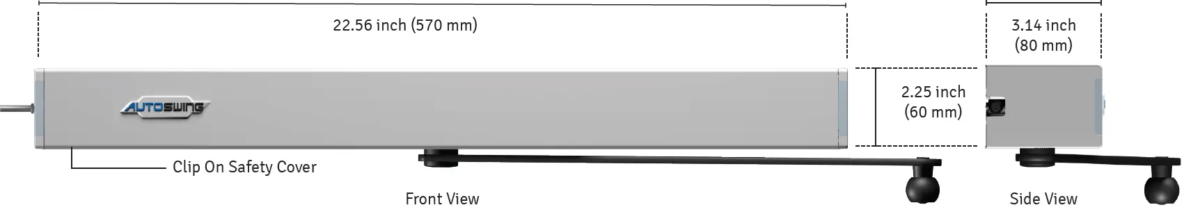 ATOS WING Frame Deluxe Door Closer 01