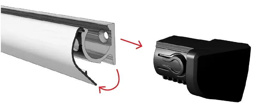 ATOS WING Frame Deluxe Door Closer 17