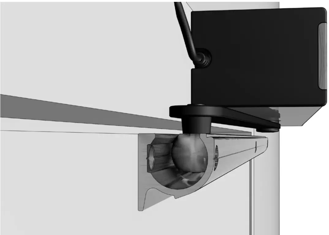 ATOS WING Frame Deluxe Door Closer 21