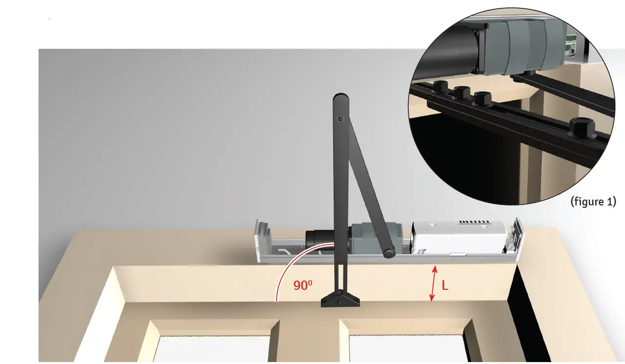 ATOS WING Frame Deluxe Door Closer 26