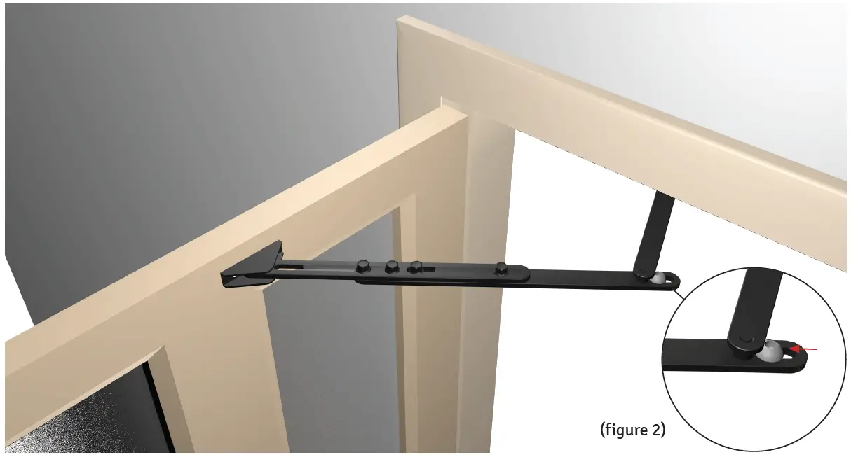 ATOS WING Frame Deluxe Door Closer 27