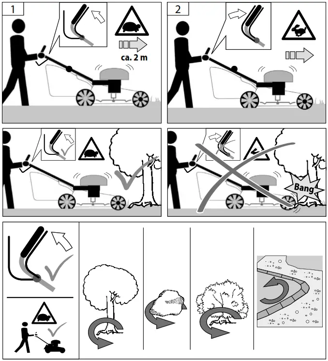 GUDE 460ES LAWN MOWER BIG WHEELER - fig11