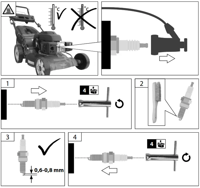 GUDE 460ES LAWN MOWER BIG WHEELER - fig17