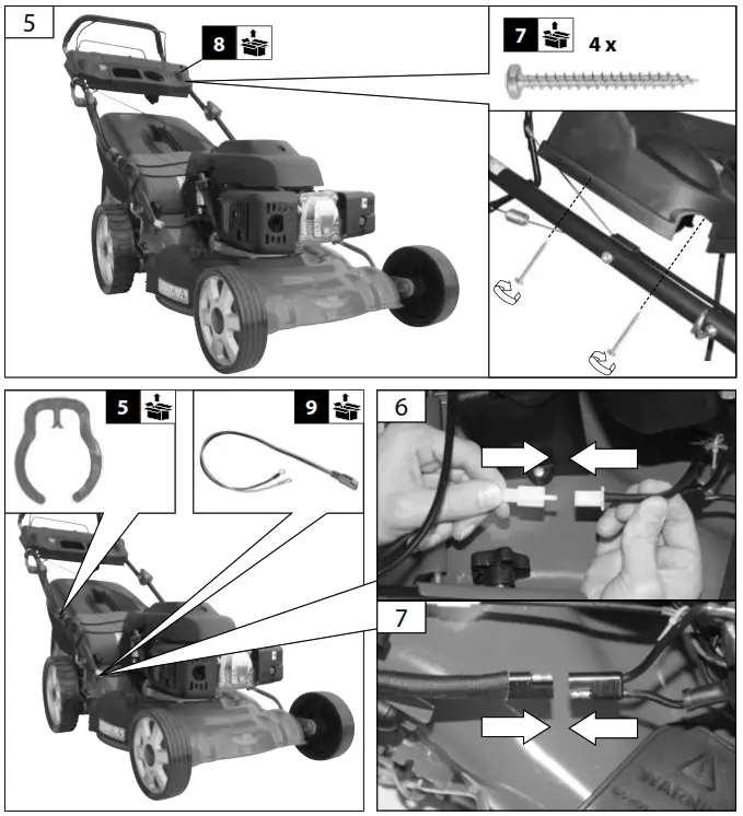 GUDE 460ES LAWN MOWER BIG WHEELER - fig2