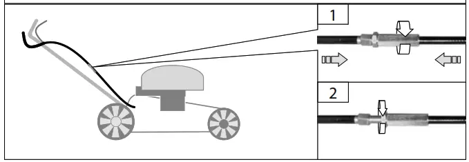 GUDE 460ES LAWN MOWER BIG WHEELER - fig21