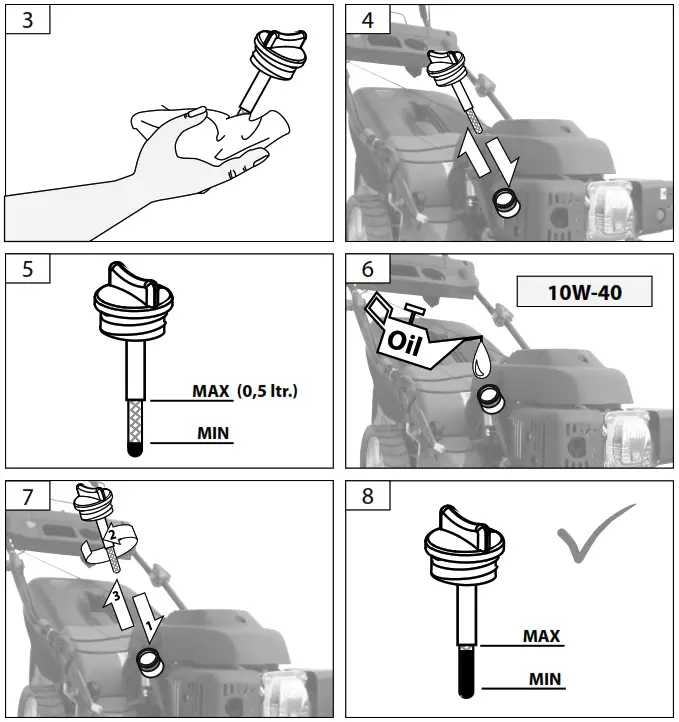 GUDE 460ES LAWN MOWER BIG WHEELER - fig4