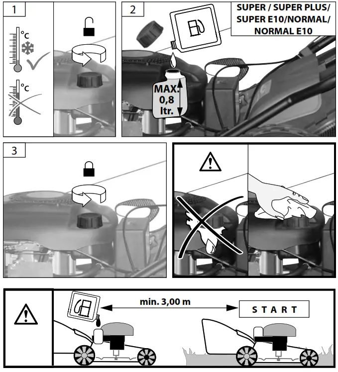 GUDE 460ES LAWN MOWER BIG WHEELER - fig5