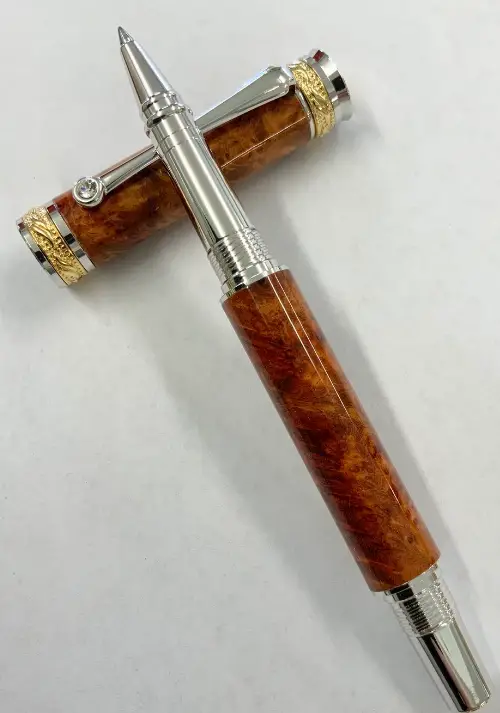 WOODCRAFT 77E54 Elegant Beauty Rollerball Fountain Pen