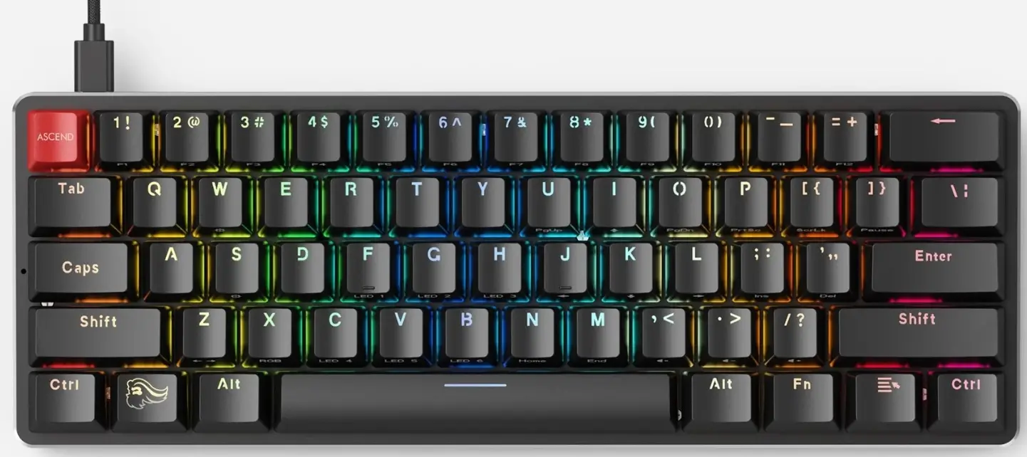 GLORIOUS-GMMK-COMPACT-BRN-RGB-Modular-Mechanical-Keyboard-Product
