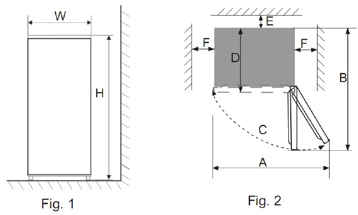 ice-king RZ205W.E Tall Freezer White fig 4