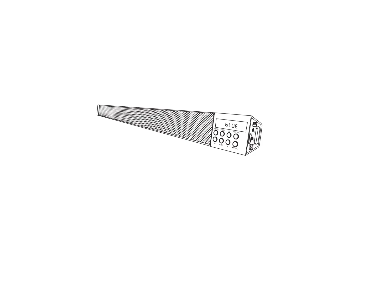 Blue Samtronic Soundbar Sm-2138 User Manual Blue Samtronic Soundbar Sm-2138 User Manual