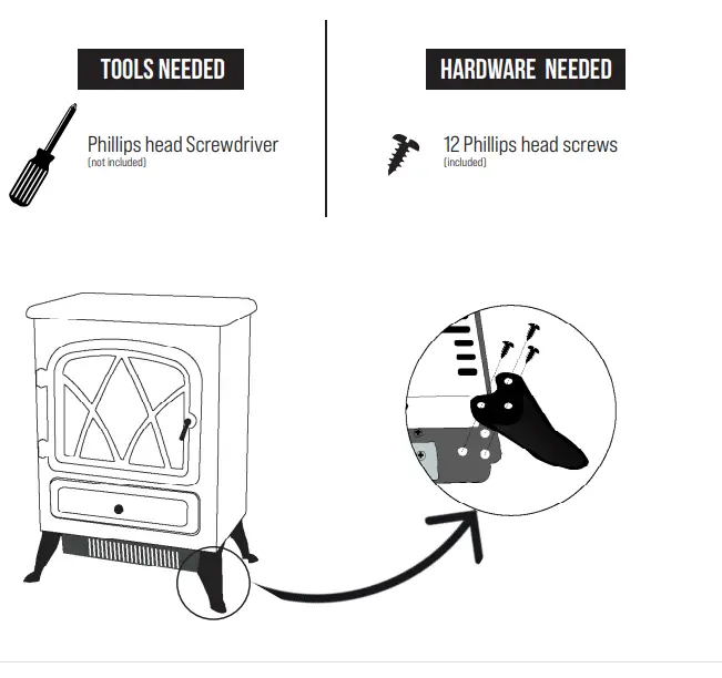 TDC-Electric-Fireplace-Stove-Heater-FIG-1