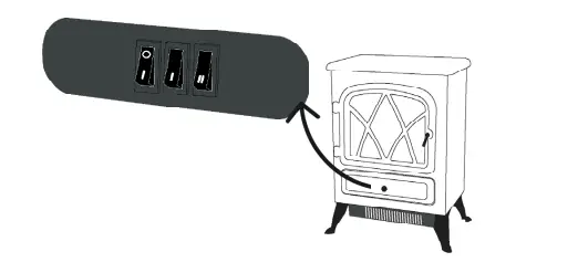 TDC-Electric-Fireplace-Stove-Heater-FIG-2