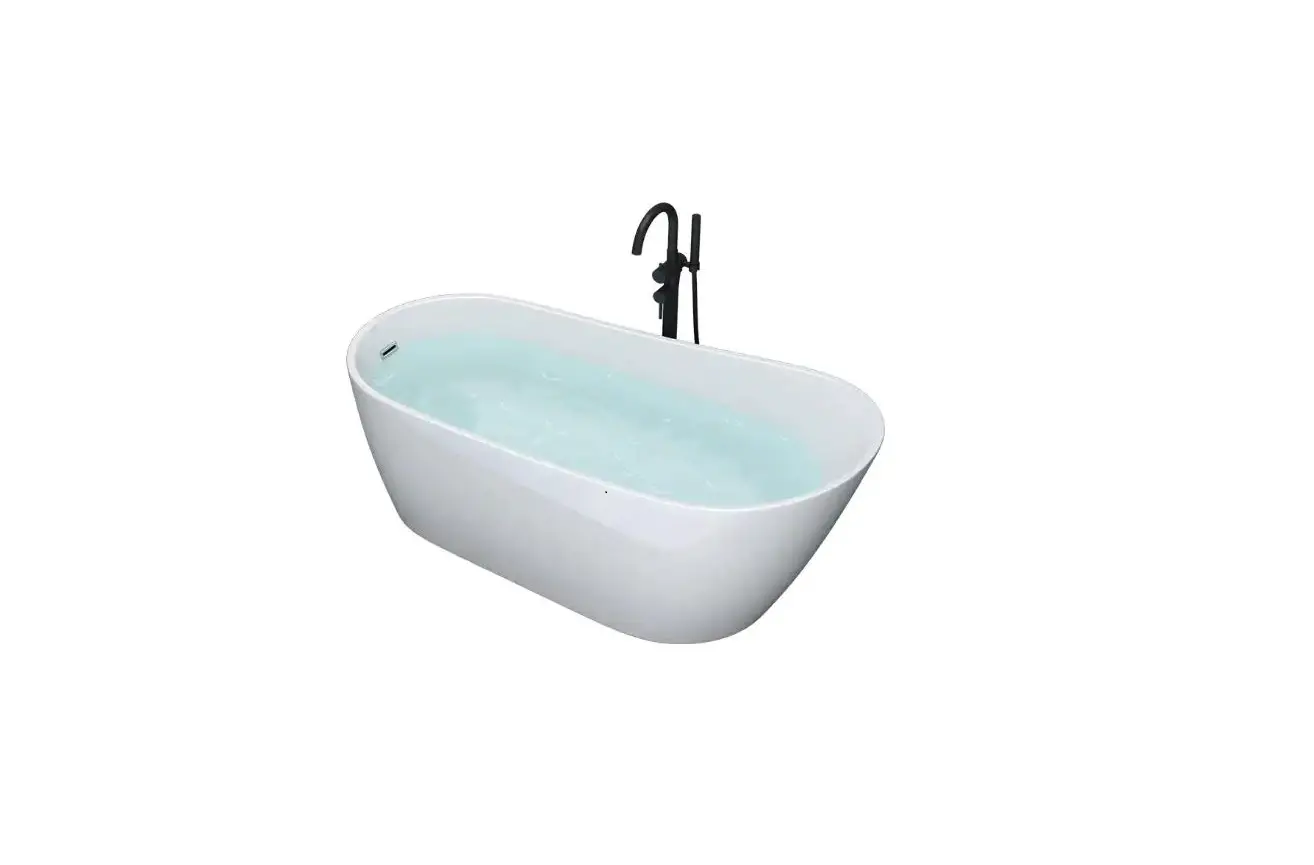 Homemystique N-w54340910 67 Inch Acrylic Slipper Flatbottom Non Whirlpool Reversible Drain Bathtub Instruction Manual Homemystique N-w54340910 67 Inch Acrylic Slipper Flatbottom Non Whirlpool Reversible Drain Bathtub Instruction Manual