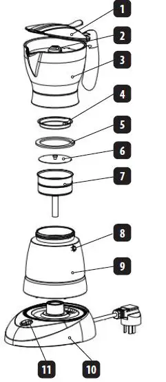 eldom-KA50-Electric-Coffee-Maker-fig-1