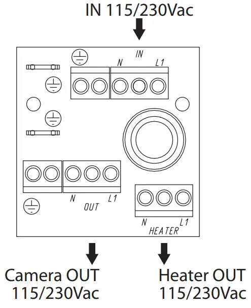 VIDEOTEC HEB Surveillance Camera Housing - fig 3